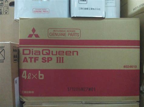 4024610 Mitsubishi - Трансмиссионное масло Mitsubishi DiaQueen ATF SP ...