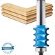 Triple Bead Router Bit Rockler Woodworking And Hardware