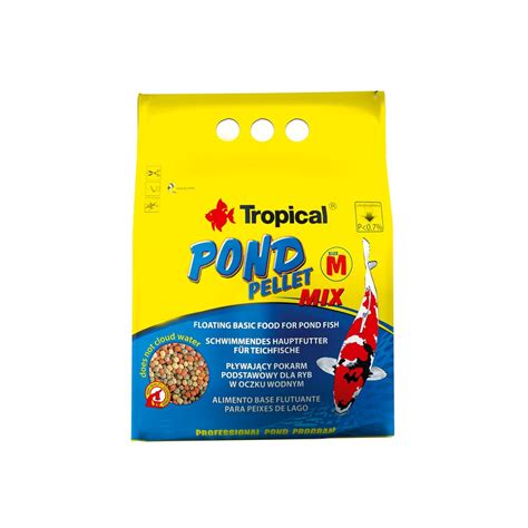 Tropical Pond Pellet Mix M Kg L Granulki Staw