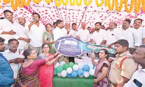 Punganur: House-warming ceremonies for 149 houses held at Gudurupalli