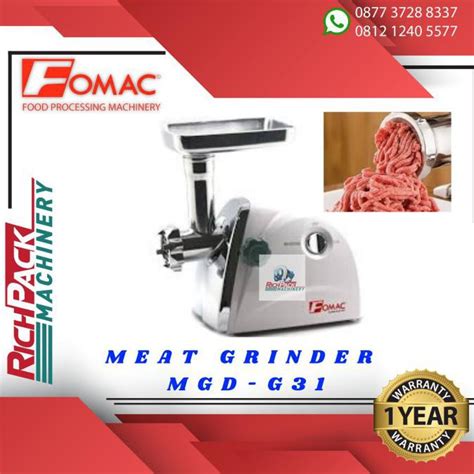 Jual MEAT GRINDER MESIN GILING DAGING PENGGILING DAGING MGD G31 FOMAC