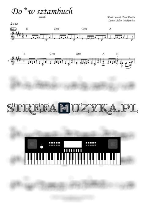 Jak Zagra Na Keyboardzie Sanah Album Poezyje Keyboard