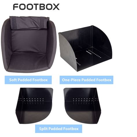 Footbox Wheelchair Accessories Seating Future Mobility Healthcare Inc