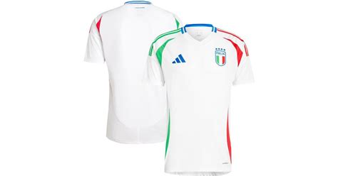 Adidas Italy National Team 2024 Away Replica Jersey In White For Men Lyst