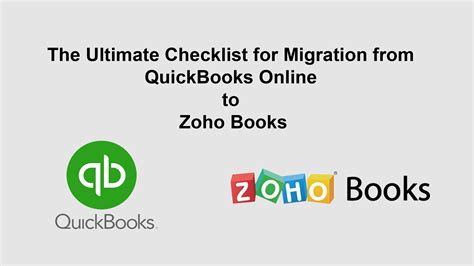 Migrate From Quickbooks Online To Zoho Books Mmc Convert