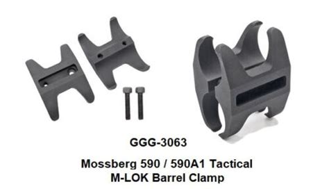 GG G GGG 3063 M LOK MLOK Aluminum Barrel Clamp For Mossberg 590