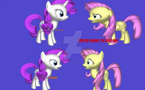 Rarity And Fluttershy by theshadowpony357 on DeviantArt