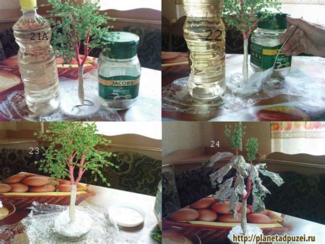 Береза из бисера. Мастер-класс