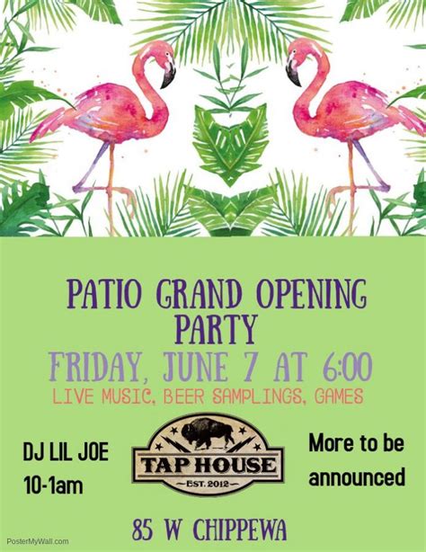 Buffalo Tap House Patio Grand Opening - Buffalo Place