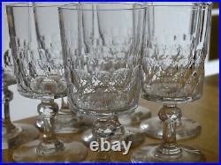 Anciens Verres A Porto Cristal St Louis Modele Labruyere Ht Cm