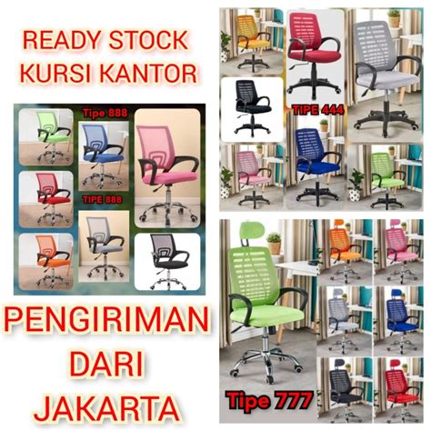 Jual Kursi Kantor Hidrolik Kursi Kerja Jaring Putar Kursi Belajar