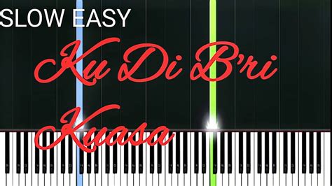 Tutorial Piano Ku Di B Ri Kuasa JPCC Worship SLOW EASY Piano YouTube