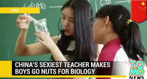 Insta Trends Sexy Chinese Teacher Deng Yuanyuan Is Given ‘goddess