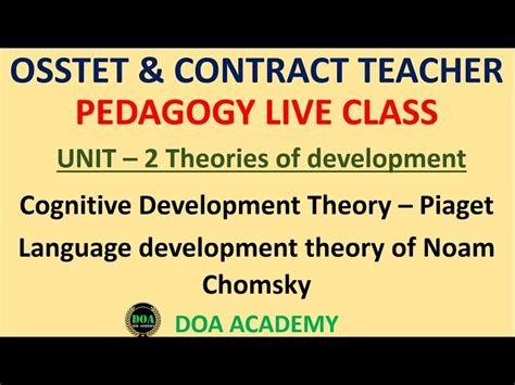 Chomsky And Piaget Language Theories Hotsell Welcome Pack Net