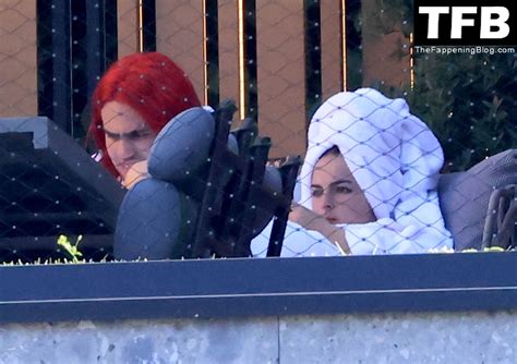 Addison Rae Displays Her Curves In A Black Bikini On Holiday With Omer Fedi On Lake Como