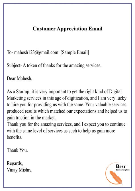 How To Write Appreciation Letter Appreciation Letter Format