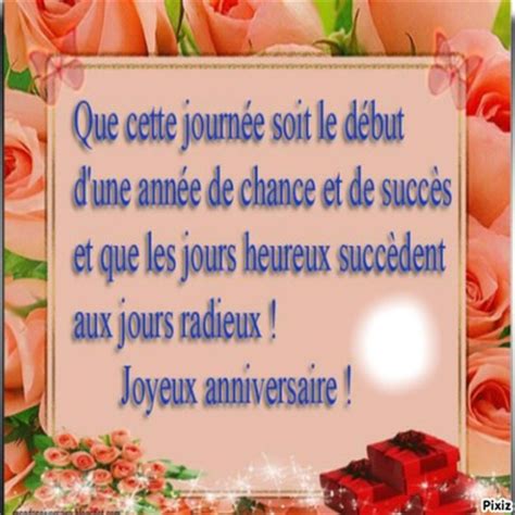 Joyeux Anniversaire Montage Photo Pixiz