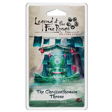 Legend Of The Five Rings L5r Lcg The Chrysanthemum Throne Mind Games