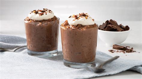 Chocolate Rice Pudding with Whipped Cream | Carolina® Rice