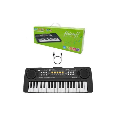 Mini Tastiera Elettronica Ffalstaff Tasti Uso Melodica Nera