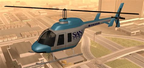 News Chopper Gta San Andreas Vehicle Stats Locations