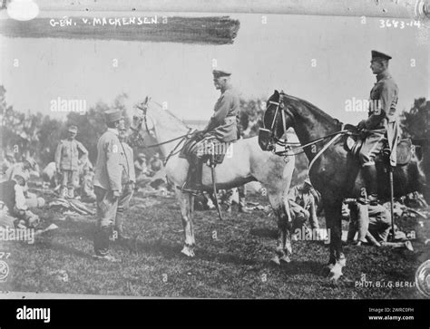 Gen V Mackensen Photograph Shows Anton Ludwig August Von Mackensen