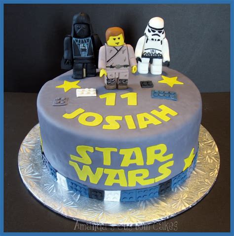 Amandas Custom Cakes Lego Star Wars Cake