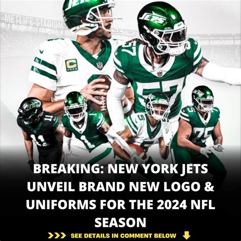 Kf Breaking New York Jets Unveil Brand New Logo And Uniforms For The