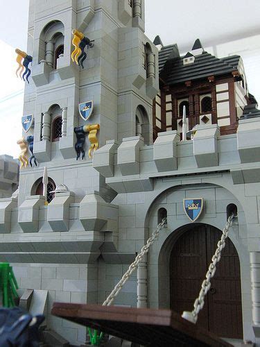 Lego Castle gate | Lego castle, Lego house, Lego architecture