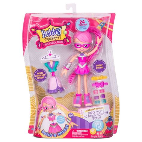 Betty Spaghetty Doll- Super Betty | Betty spaghetty, Indoor toys ...