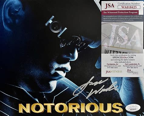 JAMAL WOOLARD SIGNED Autographed 8x10 NOTORIOUS PHOTO BIGGIE SMALLS JSA