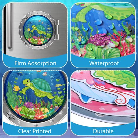 Snapklik 24 Pcs Cruise Door Decorations Magnetic Ocean Cruise