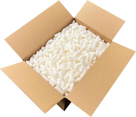 1 5 Cubic Ft Packing Peanuts Biodegradable EcoFlo Protective Postal