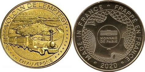 Monnaie De Paris Tourist Token Volcan De Lempt Gy En Auvergne