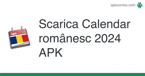 Calendar Românesc 2024 Apk Android App Download Gratuito