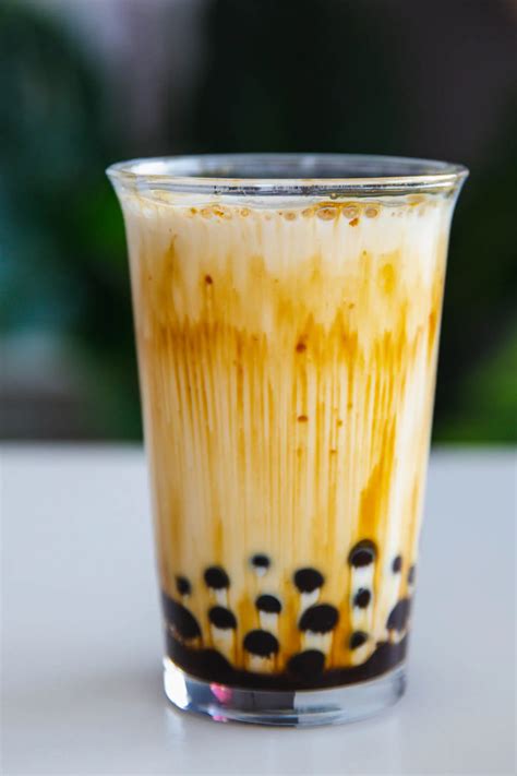 Tiger Milk Tea Tiger Boba China Sichuan Food