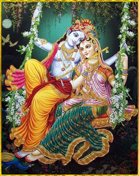 Radha Krishna Artist Yogendra Rastogi Krishna Radha Painting