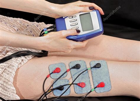 Electro stimulation therapy — Stock Photo © ttatty #50956707