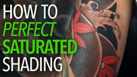 Tattooing Techniques How To Smooth Solid And Saturated Shading