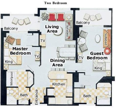 Marriott Canyon Villas Floor Plan Floorplans Click