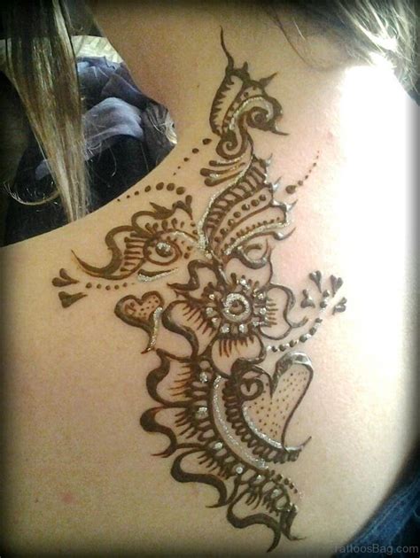 50 Cute Henna Neck Tattoos Tattoo Designs