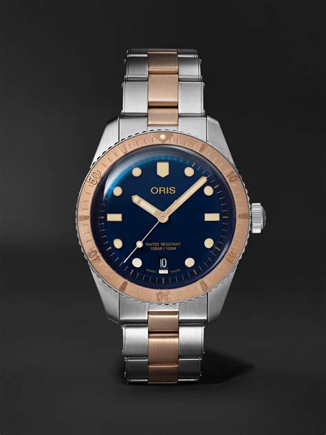 ORIS Divers Sixty Five Automatic 40mm Stainless Steel And Bronze Watch