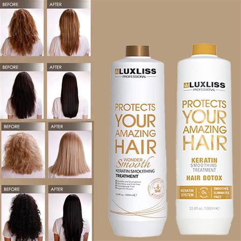 Luxliss Brazilian Keratin Hair Treatment Straightening Smoothing