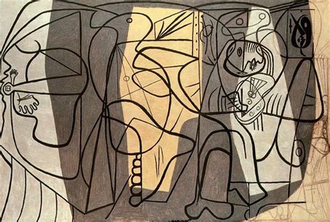 Artist And His Model 1926 Pablo Picasso