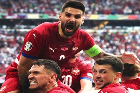 Piala Eropa Dramatis Serbia Buyarkan Pesta Slovenia Di Menit