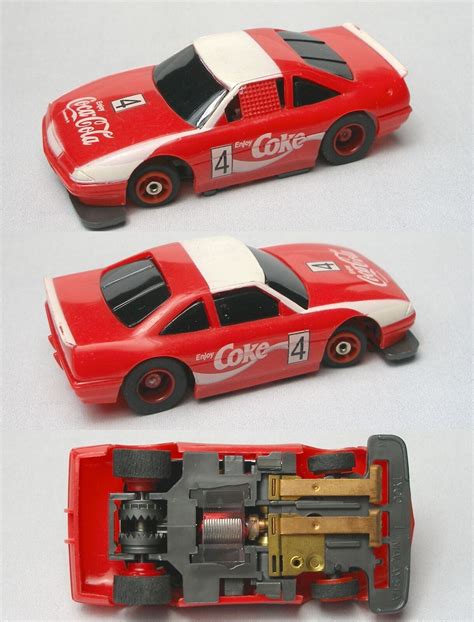 1992 TYCO TCR Wide Pan COCA COLA 4 Chevy Lumina Slot Less Car Unused