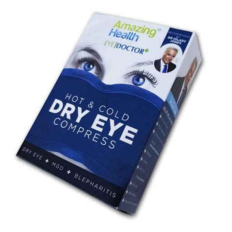 Amazing Health The Body Doctor Hot Eye Mask Compress Heat Bag For Dry