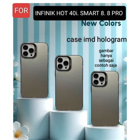 Hitam Putih Case Imd Infinik Hot I Smart Pro Hologram Plate Hybrid Casing Pro Camera