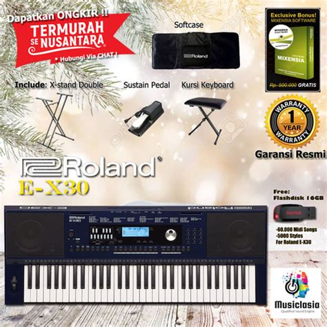 Jual Roland Ex Ex Ex E X Arranger Keyboard Garansi