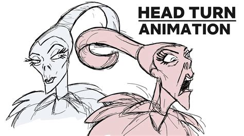 D Animation Lets Animate A Head Turn Youtube